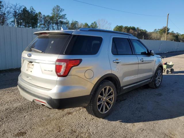 1FM5K7F81GGC49104 - 2016 FORD EXPLORER LIMITED SILVER photo 3