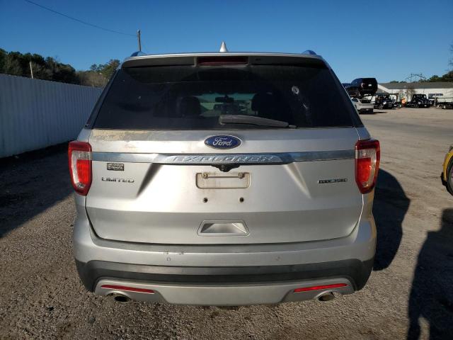 1FM5K7F81GGC49104 - 2016 FORD EXPLORER LIMITED SILVER photo 6