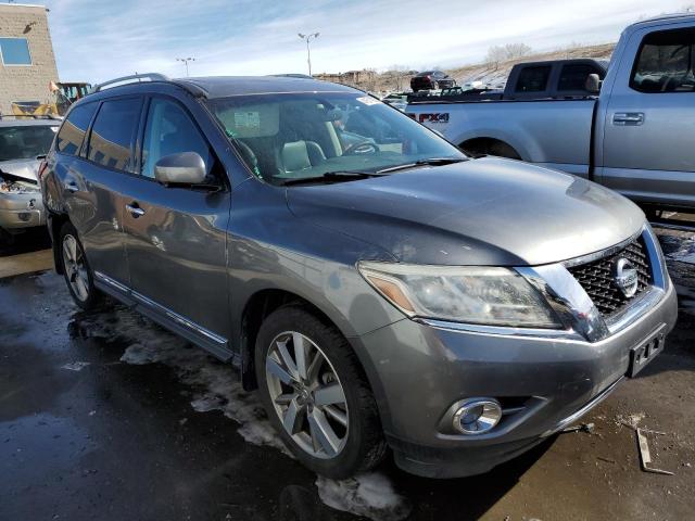 5N1AR2MM4FC625216 - 2015 NISSAN PATHFINDER S GRAY photo 4