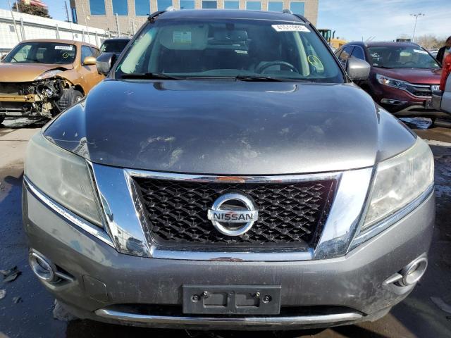 5N1AR2MM4FC625216 - 2015 NISSAN PATHFINDER S GRAY photo 5