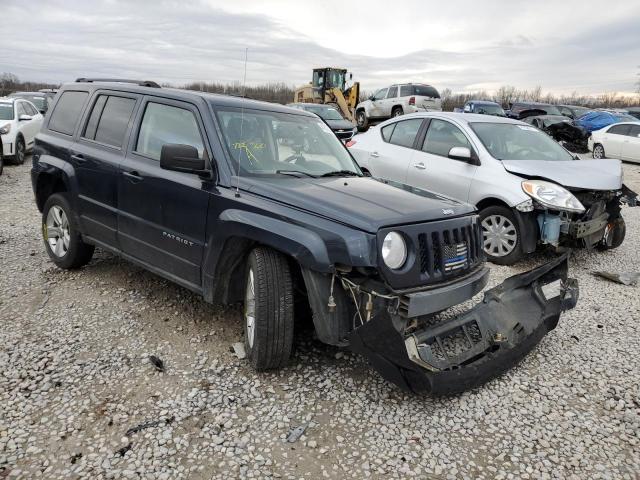 1C4NJRFB2ED588371 - 2014 JEEP PATRIOT LATITUDE BLUE photo 4