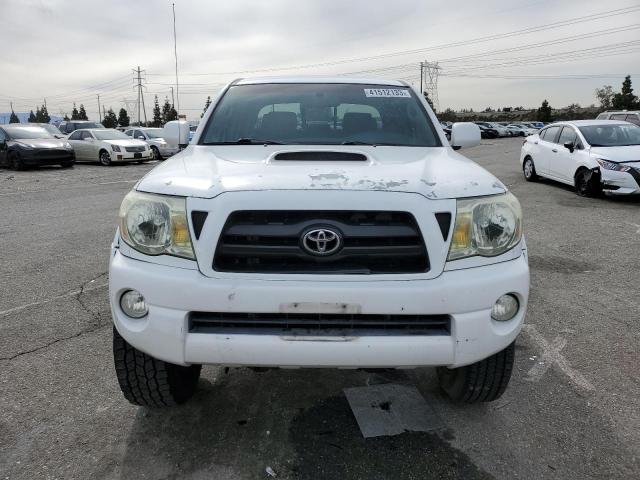 3TMMU52N68M005417 - 2008 TOYOTA TACOMA DOUBLE CAB LONG BED WHITE photo 5