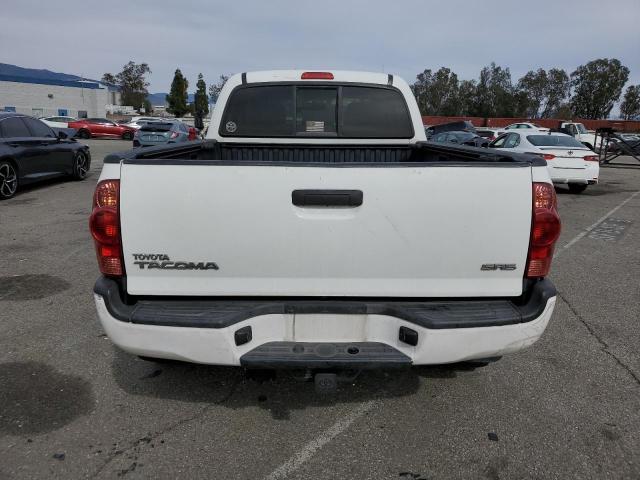 3TMMU52N68M005417 - 2008 TOYOTA TACOMA DOUBLE CAB LONG BED WHITE photo 6