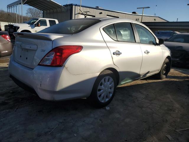 3N1CN7AP1JK430796 - 2018 NISSAN VERSA S GRAY photo 3