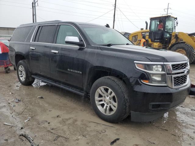 1GNSKJKC7FR530512 - 2015 CHEVROLET SUBURBAN K BLACK photo 4