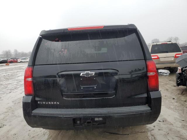 1GNSKJKC7FR530512 - 2015 CHEVROLET SUBURBAN K BLACK photo 6