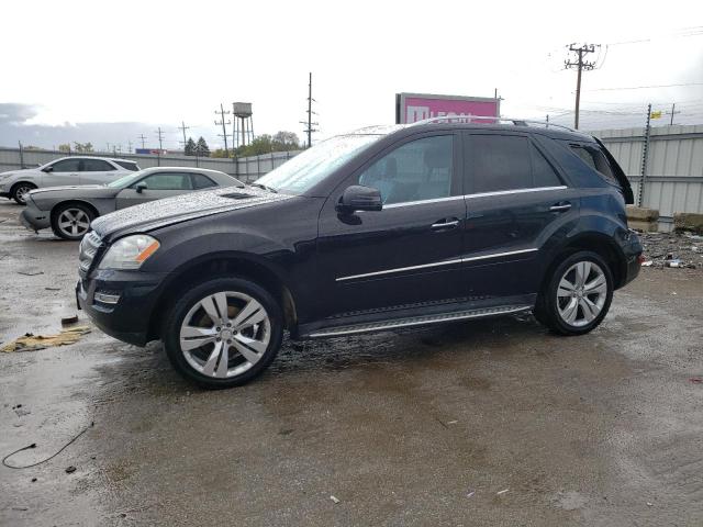4JGBB8GB4BA655277 - 2011 MERCEDES-BENZ ML 350 4MATIC BLACK photo 1
