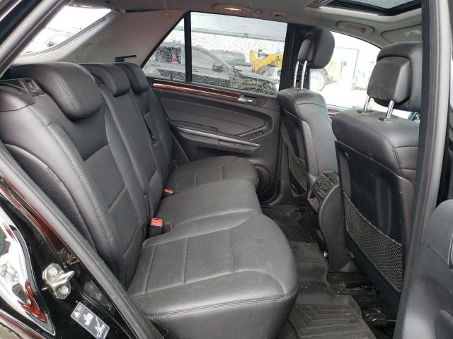 4JGBB8GB4BA655277 - 2011 MERCEDES-BENZ ML 350 4MATIC BLACK photo 11