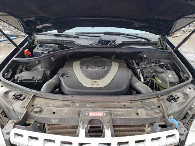 4JGBB8GB4BA655277 - 2011 MERCEDES-BENZ ML 350 4MATIC BLACK photo 12