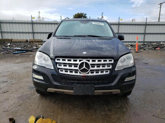 4JGBB8GB4BA655277 - 2011 MERCEDES-BENZ ML 350 4MATIC BLACK photo 5