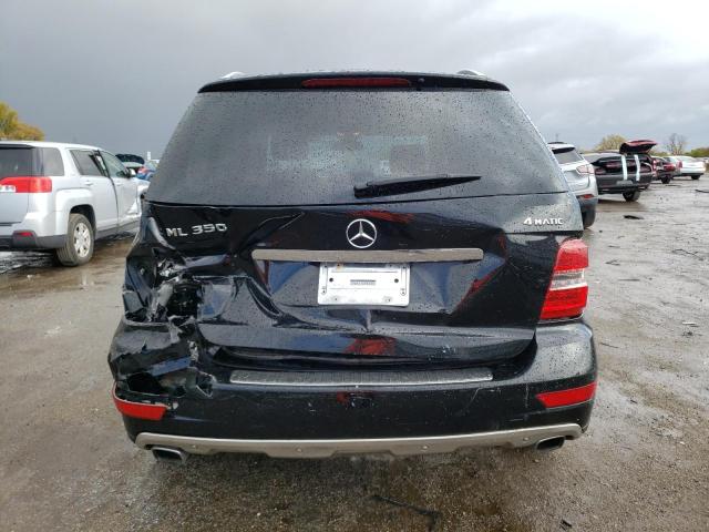 4JGBB8GB4BA655277 - 2011 MERCEDES-BENZ ML 350 4MATIC BLACK photo 6