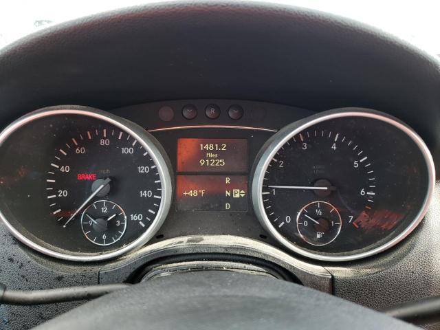 4JGBB8GB4BA655277 - 2011 MERCEDES-BENZ ML 350 4MATIC BLACK photo 9