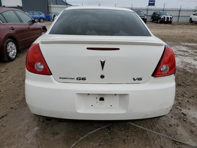 1G2ZG558364232595 - 2006 PONTIAC G6 SE1 WHITE photo 6