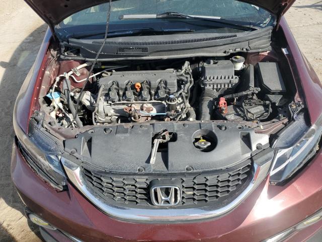 19XFB2F97DE072753 - 2013 HONDA CIVIC EXL 红色 照片 11