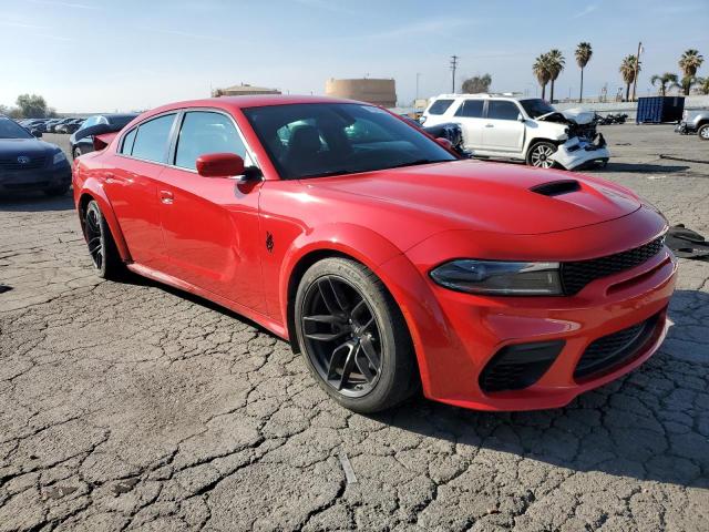 2C3CDXGJXNH180670 - 2022 DODGE CHARGER SCAT PACK RED photo 4