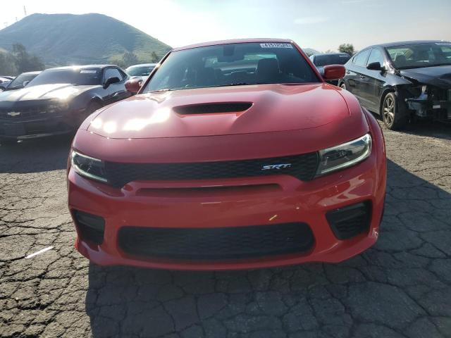 2C3CDXGJXNH180670 - 2022 DODGE CHARGER SCAT PACK RED photo 5