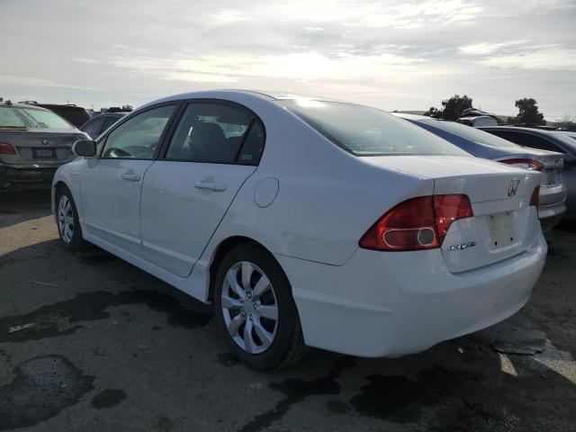 2HGFA16517H508145 - 2007 HONDA CIVIC LX WHITE photo 2