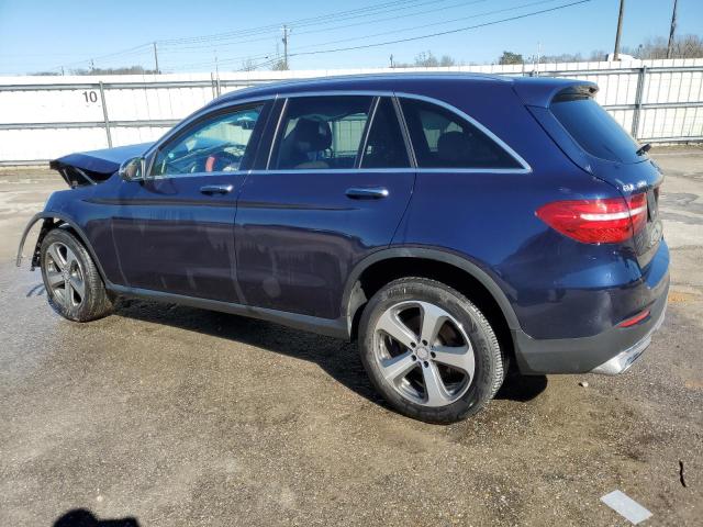 WDC0G4JB0GF112673 - 2016 MERCEDES-BENZ GLC 300 BLUE photo 2