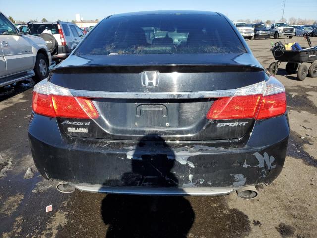 1HGCR2F55DA002068 - 2013 HONDA ACCORD SPORT BLACK photo 6