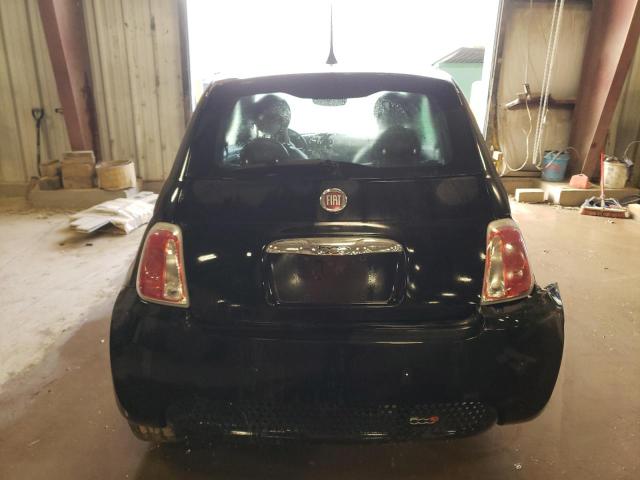 3C3CFFGE8HT697789 - 2017 FIAT 500 ELECTRIC BLACK photo 6