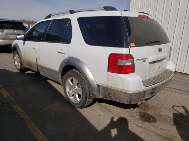 1FMDK05117GA23118 - 2007 FORD FREESTYLE SEL WHITE photo 2