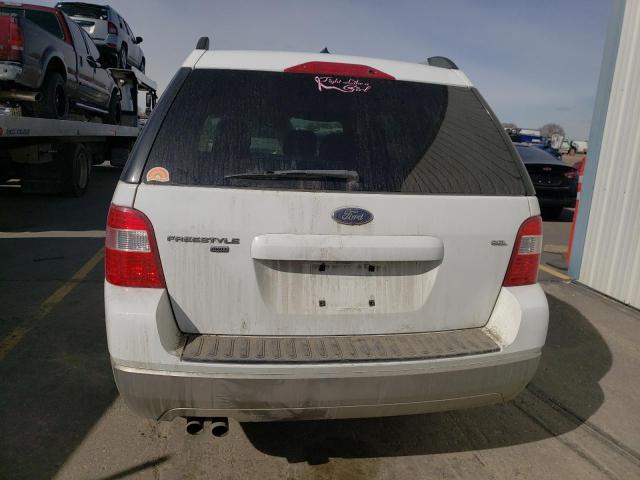 1FMDK05117GA23118 - 2007 FORD FREESTYLE SEL WHITE photo 6