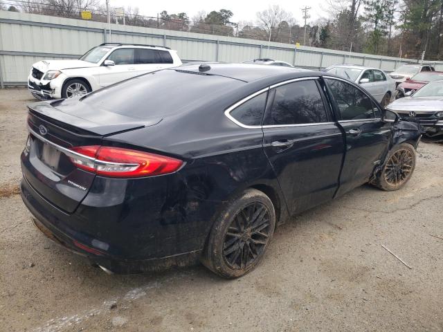 3FA6P0SUXHR152052 - 2017 FORD FUSION TITANIUM PHEV BLACK photo 3