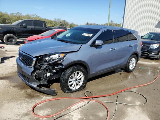 5XYPGDA57LG613937 - 2020 KIA SORENTO S GRAY photo 1