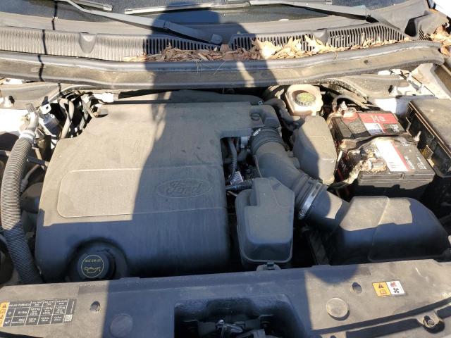 1FM5K7D85GGC30204 - 2016 FORD EXPLORER XLT WHITE photo 12