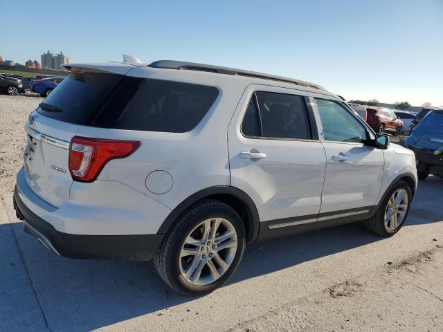 1FM5K7D85GGC30204 - 2016 FORD EXPLORER XLT WHITE photo 3