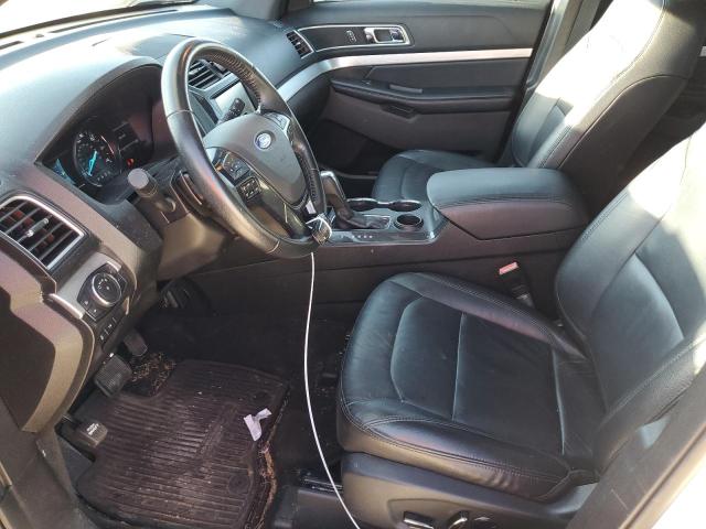 1FM5K7D85GGC30204 - 2016 FORD EXPLORER XLT WHITE photo 7