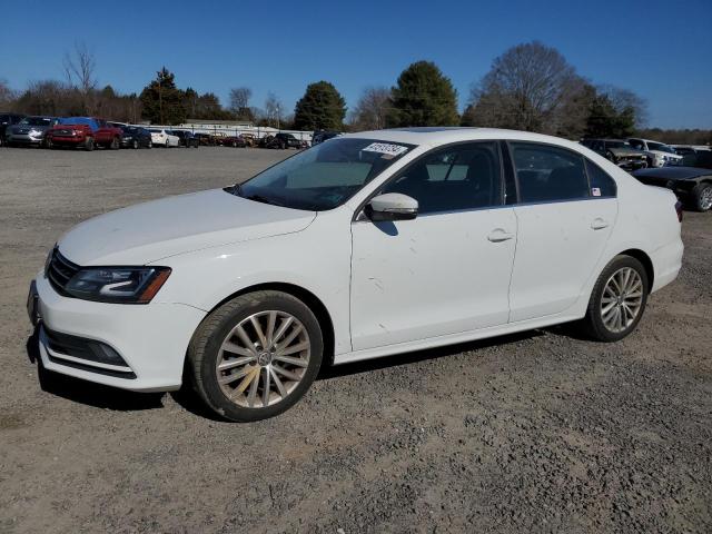 3VWL07AJ8GM373725 - 2016 VOLKSWAGEN JETTA SEL WHITE photo 1