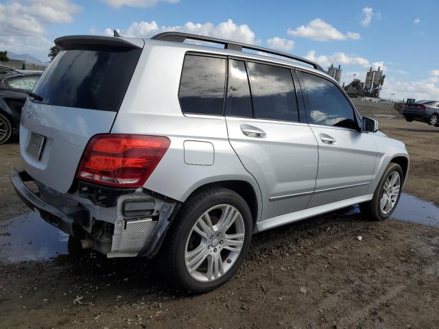 WDCGG5HB8FG343887 - 2015 MERCEDES-BENZ GLK 350 SILVER photo 3