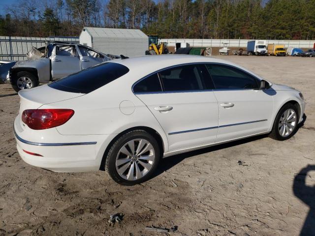 WVWMP7AN0CE544327 - 2012 VOLKSWAGEN CC SPORT WHITE photo 3