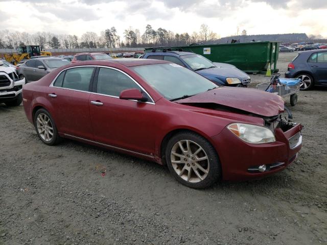 1G1ZK57BX9F189281 - 2009 CHEVROLET MALIBU LTZ ბურგუნდია ფოტო 4