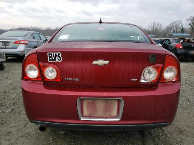 1G1ZK57BX9F189281 - 2009 CHEVROLET MALIBU LTZ ბურგუნდია ფოტო 6