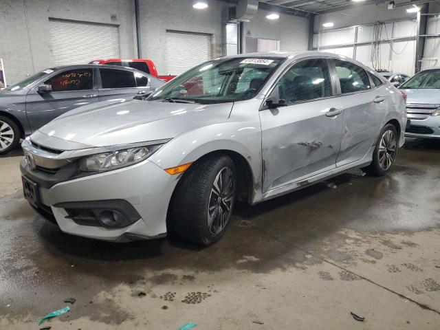 19XFC1F77GE002082 - 2016 HONDA CIVIC EXL SILVER photo 1