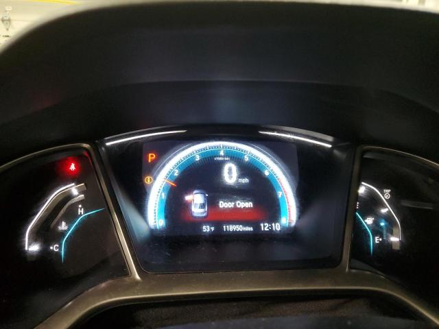 19XFC1F77GE002082 - 2016 HONDA CIVIC EXL 银色 照片 9