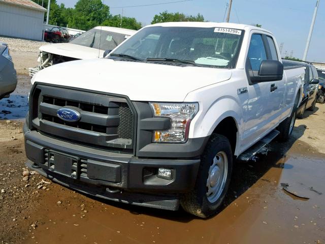 1FTFX1EF2HKC32219 - 2017 FORD F150 SUPER CAB  photo 2