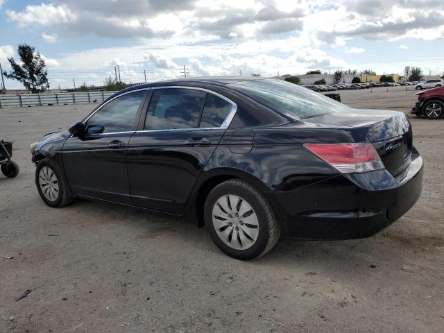 1HGCP26378A098683 - 2008 HONDA ACCORD LX BLACK photo 2