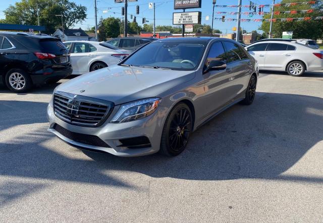 WDDUG8CB9FA157026 - 2015 MERCEDES-BENZ S 550 GRAY photo 2