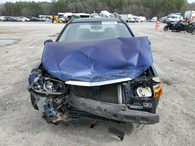 KNAFE221895627992 - 2009 KIA SPECTRA EX BLUE photo 5