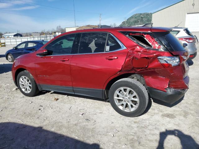 2GNAXJEV6J6348704 - 2018 CHEVROLET EQUINOX LT MAROON photo 2