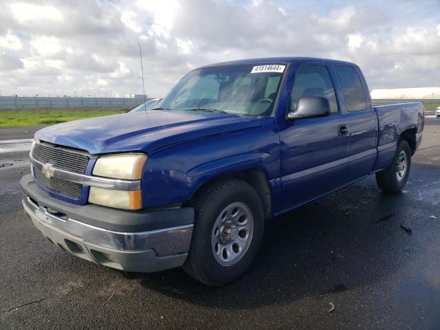 1GCEC19V24E381523 - 2004 CHEVROLET SILVERADO C1500 BLUE photo 1