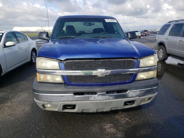 1GCEC19V24E381523 - 2004 CHEVROLET SILVERADO C1500 BLUE photo 5