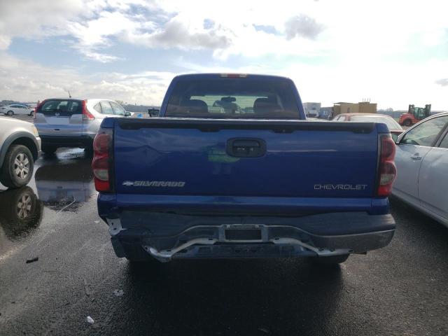 1GCEC19V24E381523 - 2004 CHEVROLET SILVERADO C1500 BLUE photo 6