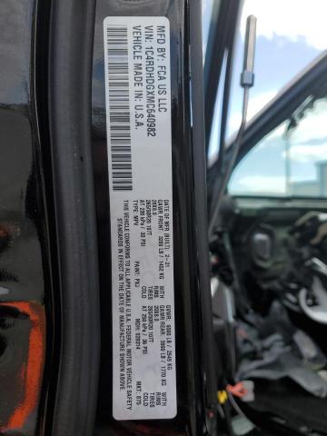 1C4RDHDGXMC640982 - 2021 DODGE DURANGO GT BLACK photo 13