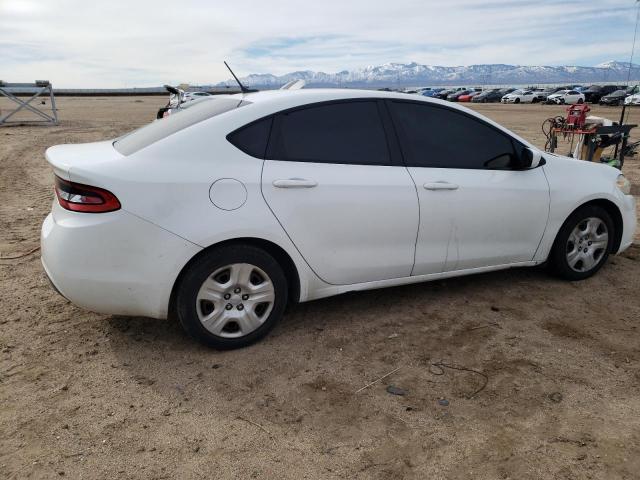 1C3CDFAA6FD404583 - 2015 DODGE DART SE WHITE photo 3