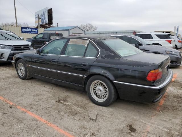 WBAGF8320WDL53524 - 1998 BMW 740 I AUTOMATIC BLACK photo 2