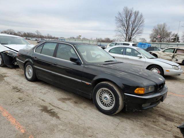 WBAGF8320WDL53524 - 1998 BMW 740 I AUTOMATIC BLACK photo 4